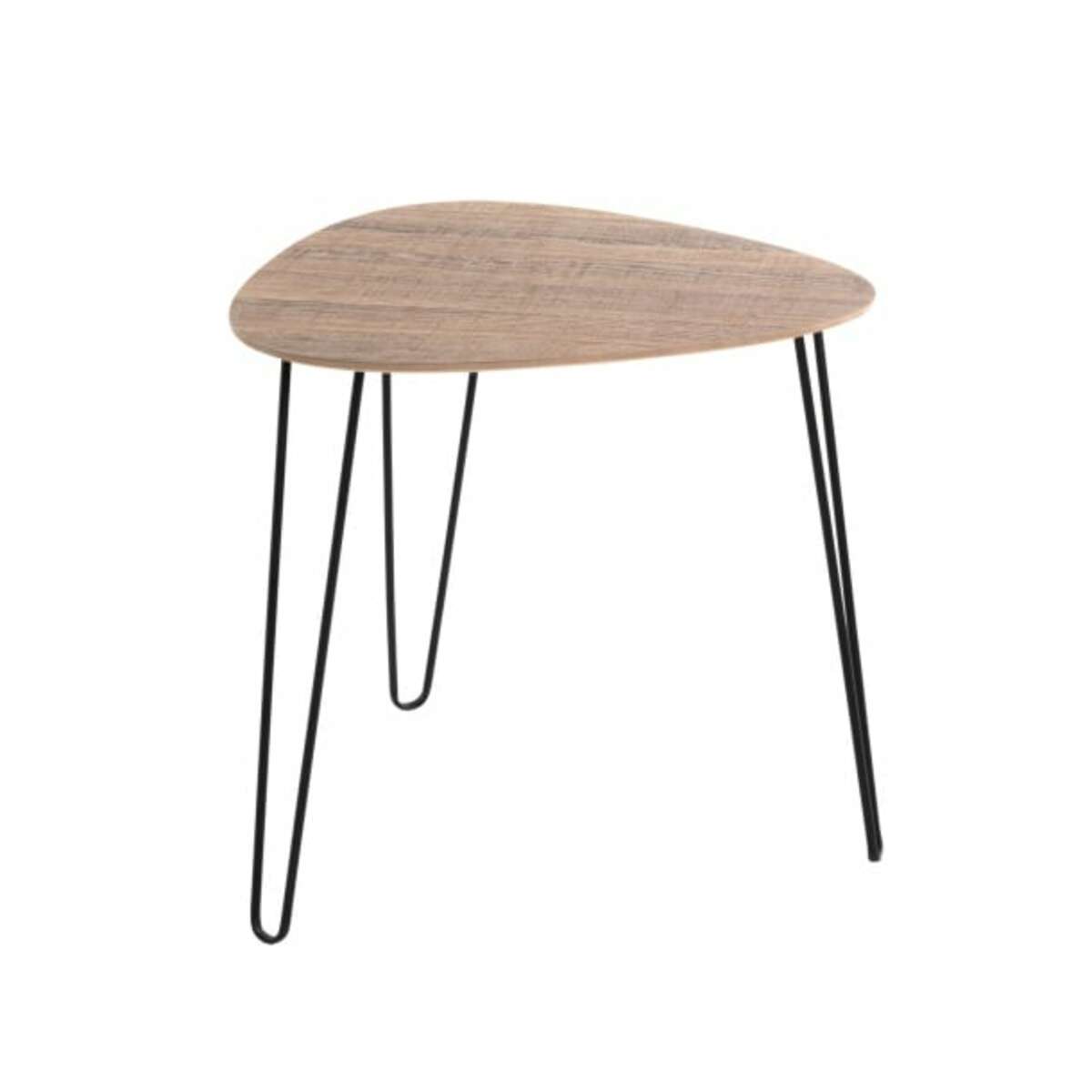 Bild 1 von Beistelltisch Bologna 1 Braun/Schwarz 48x48x48 cm