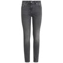 Bild 1 von Damen Slim-Jeans mit Used-Waschung HELLGRAU