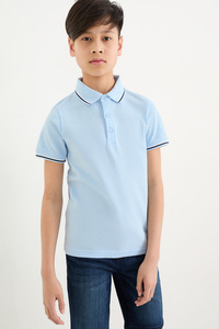C&A Poloshirt, Blau, Größe: 128