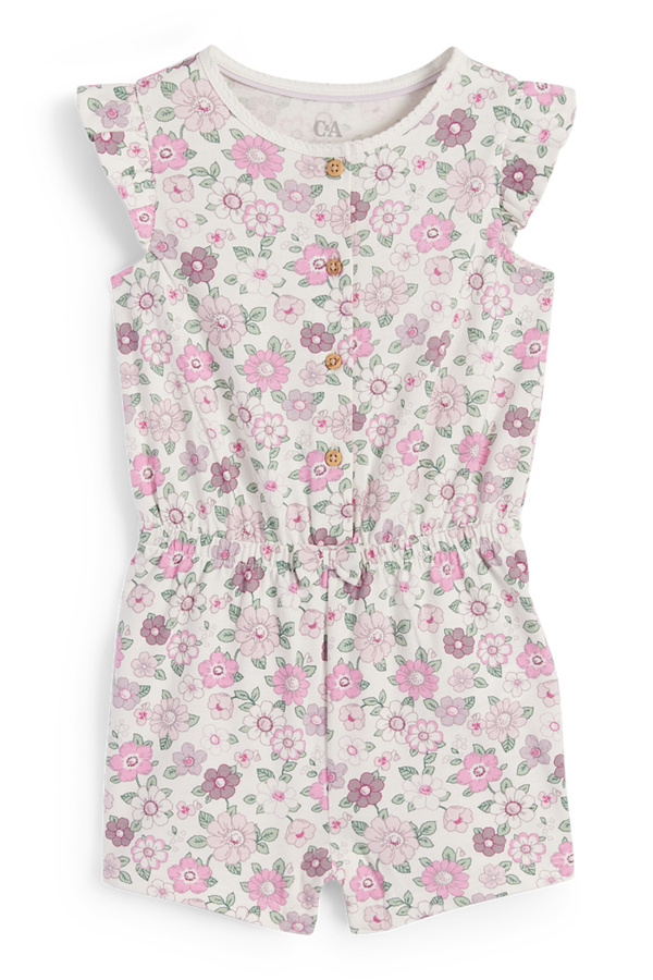 Bild 1 von C&A Baby-Jumpsuit-geblümt, Rosa, Größe: 62