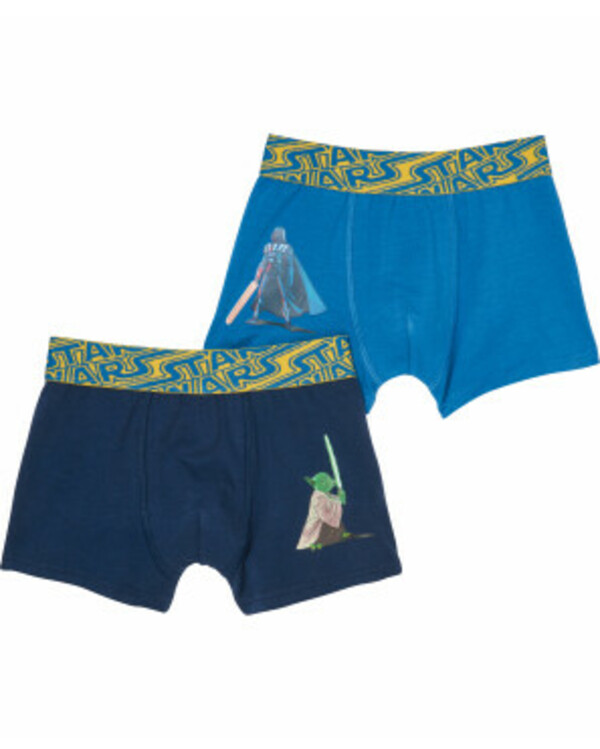 Bild 1 von Retro Boxershorts, 2er-Pack, Star Wars, dunkelblau