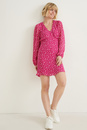 Bild 1 von C&A Chiffon-Kleid-geblümt, Pink, Größe: 44