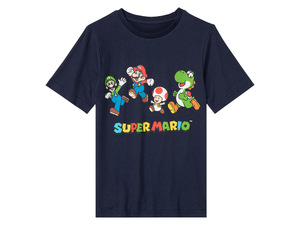 Nintendo Super Mario Kinder T-Shirt aus reiner Baumwolle