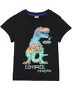 Bild 1 von T-Shirt Neon-Print, Kiki & Koko, Dinosaurier, schwarz