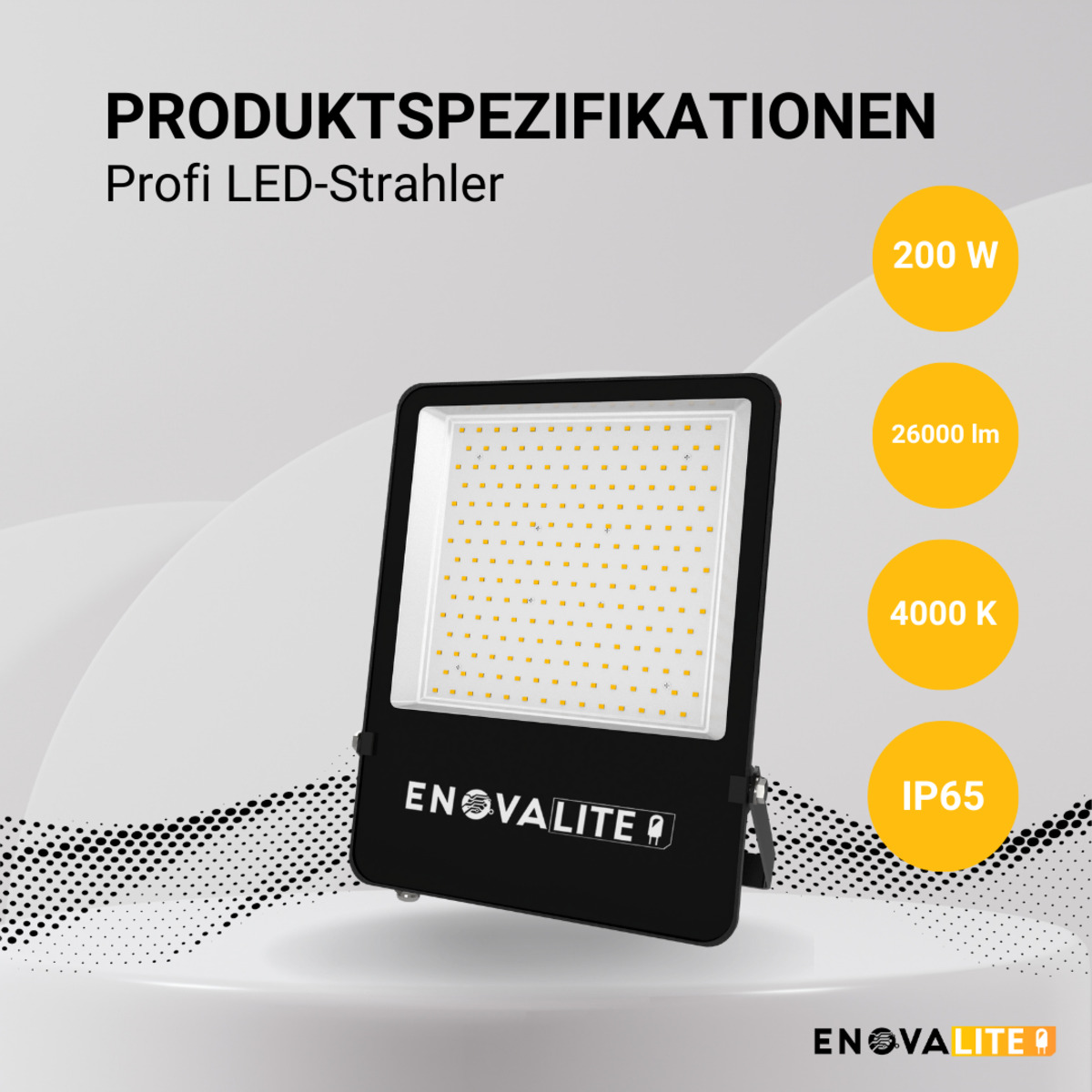 Bild 3 von LED-Fluter, 200 W, 4000 K
