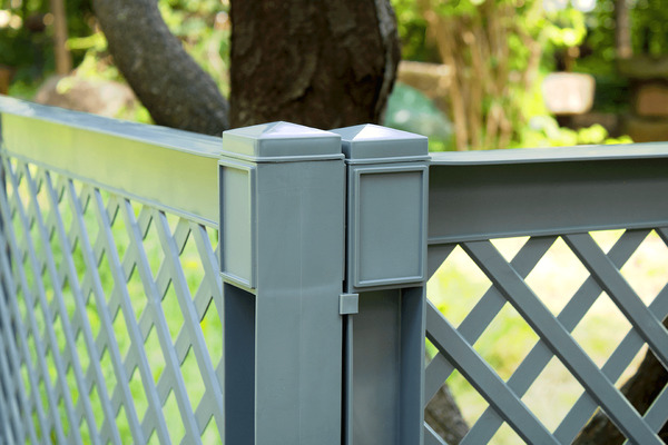 Bild 4 von KHW Pflanzkasten groß mit Spalier (2-tlg.) 100 cm grau - 2er Set