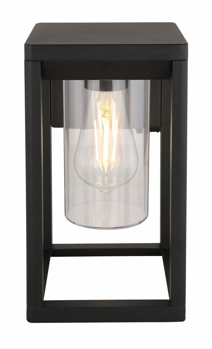 Bild 4 von Globo Lighting - CANDELA - Außenleuchte Aluminium Druckguss schwarz matt, 1x E27 LED