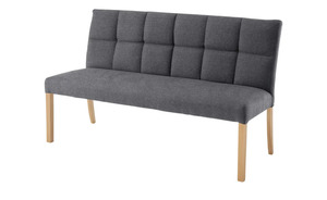 Woodford Esszimmerbank  mit Steppung Mako grau Maße (cm): B: 150 H: 89 T: 64 Bänke