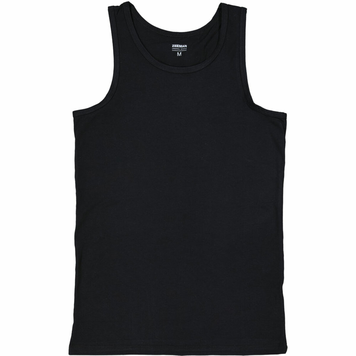 Bild 1 von Herren Unterhemd, Schwarz, XL