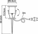 Bild 3 von Globo Lighting - STYLE - Außenleuchte Edelstahl, 1x GU10