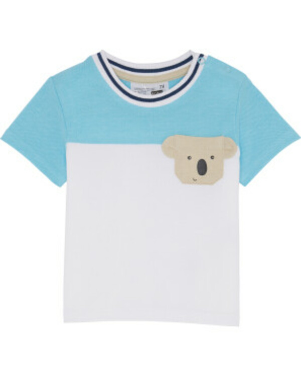 Bild 1 von T-Shirt Koala, Ergee, Schulterknöpfe, türkis