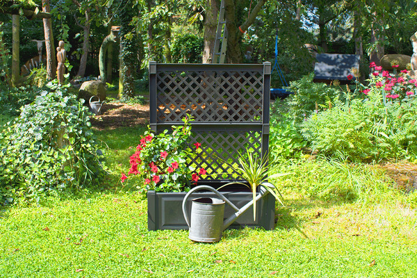 Bild 4 von KHW Pflanzkasten groß mit Spalier (2-tlg.) 100 cm, anthrazit