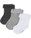 Bild 1 von Newborn Socken, 3er-Pack, Ergee, grau melange
