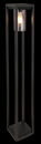 Bild 2 von Globo Lighting - CANDELA - Außenleuchte Aluminium Druckguss schwarz matt, 1x E27 LED