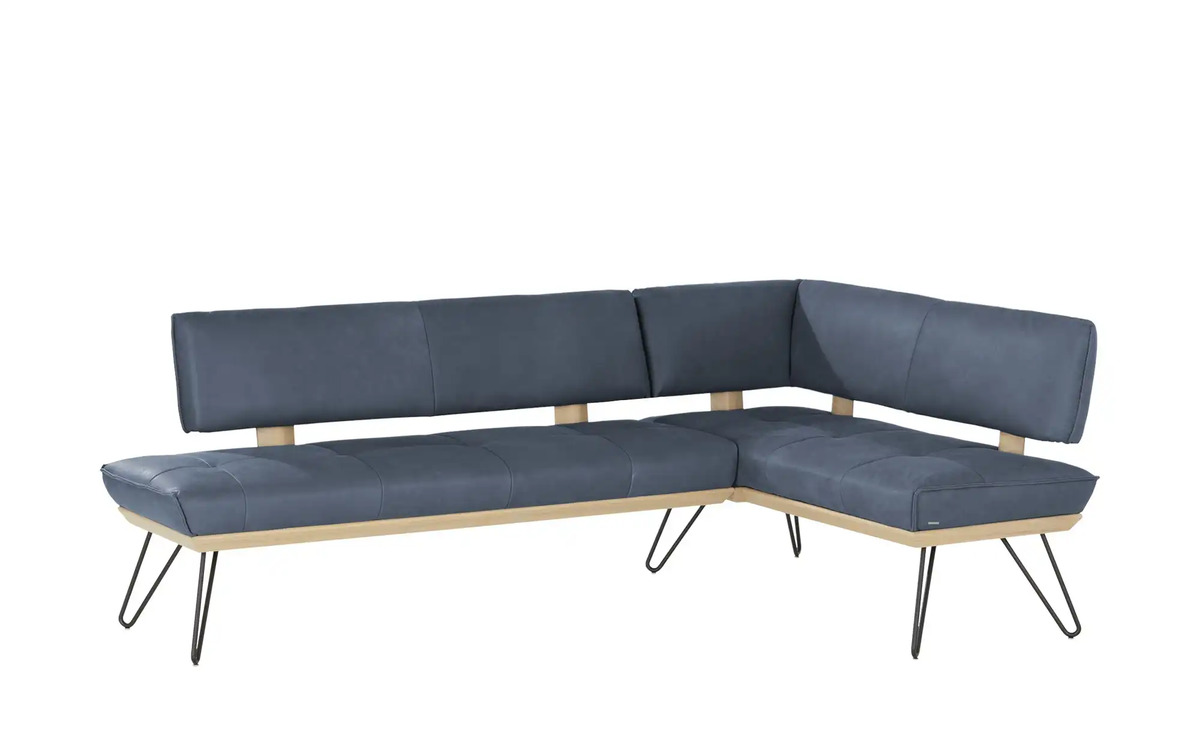 Bild 1 von KOINOR Eckbank  Leder Dining System 4 blau Maße (cm): H: 88 Bänke