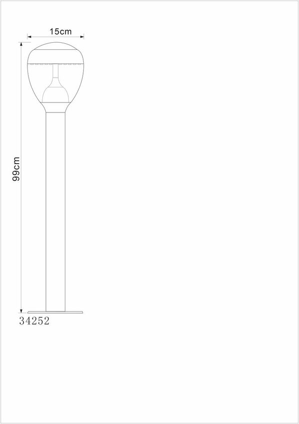 Bild 4 von Globo Lighting - CALLISTO - Außenleuchte Edelstahl, LED