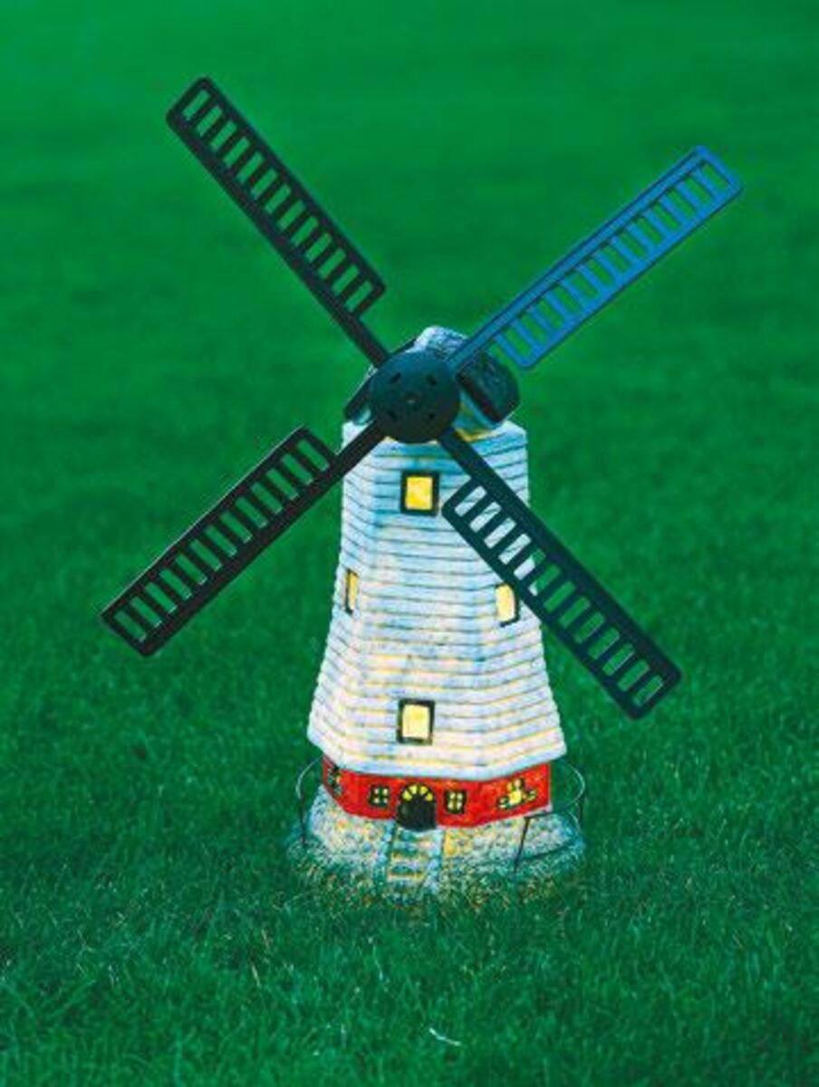Bild 1 von GARDEN DREAM Solar-Leuchtturm oder -Windmühle