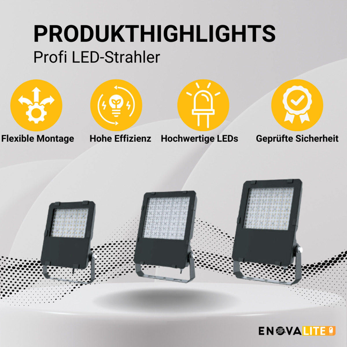 Bild 4 von LED-Fluter PRO, 200 W, 4000 K