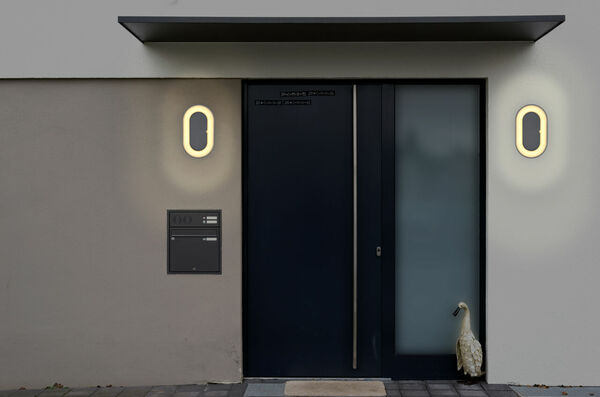 Bild 2 von Globo Lighting - SURA - Außenleuchte Aluminium Druckguss anthrazit, LED