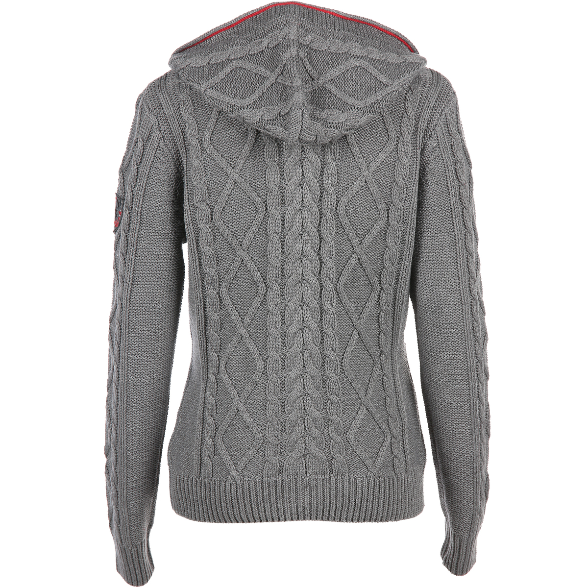 Bild 2 von Damen Landhaus Cardigan mit schönem Zopfmuster
                 
                                                        Grau