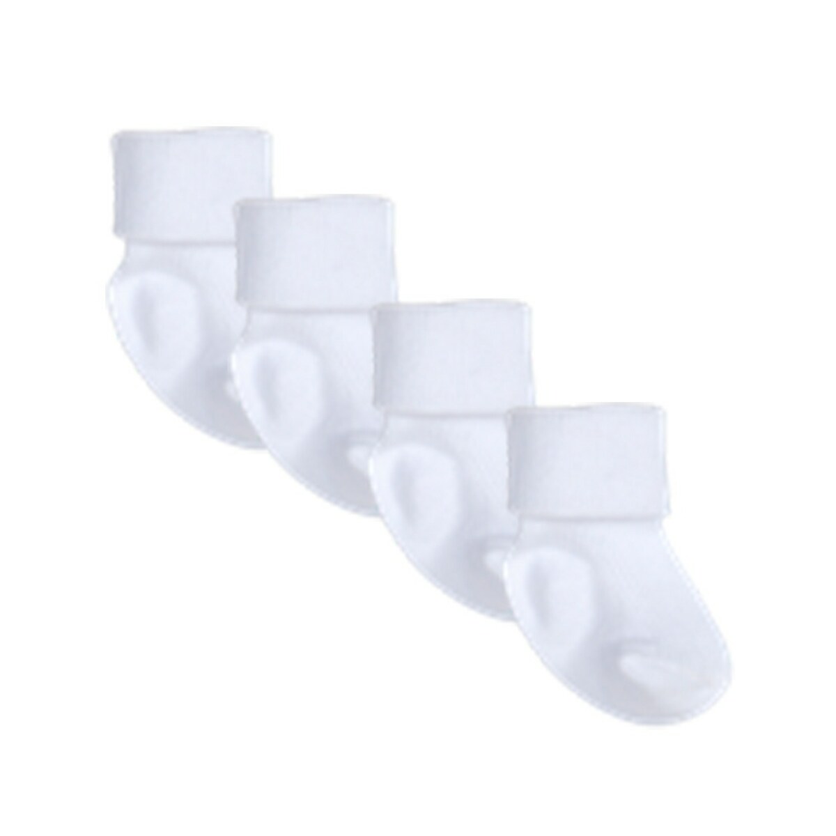 Bild 1 von Baby-Söckchen 4er-Pack, Weiß, 86/92