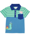 Bild 1 von Peppa Pig Poloshirt, Peppa Pig, Knopfleiste, blau