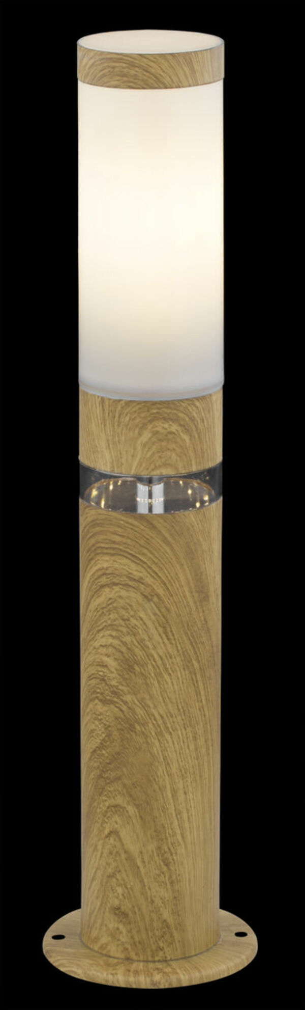 Bild 3 von Globo Lighting - JAICY - Außenleuchte Edelstahl holzoptik, 1x E27 LED