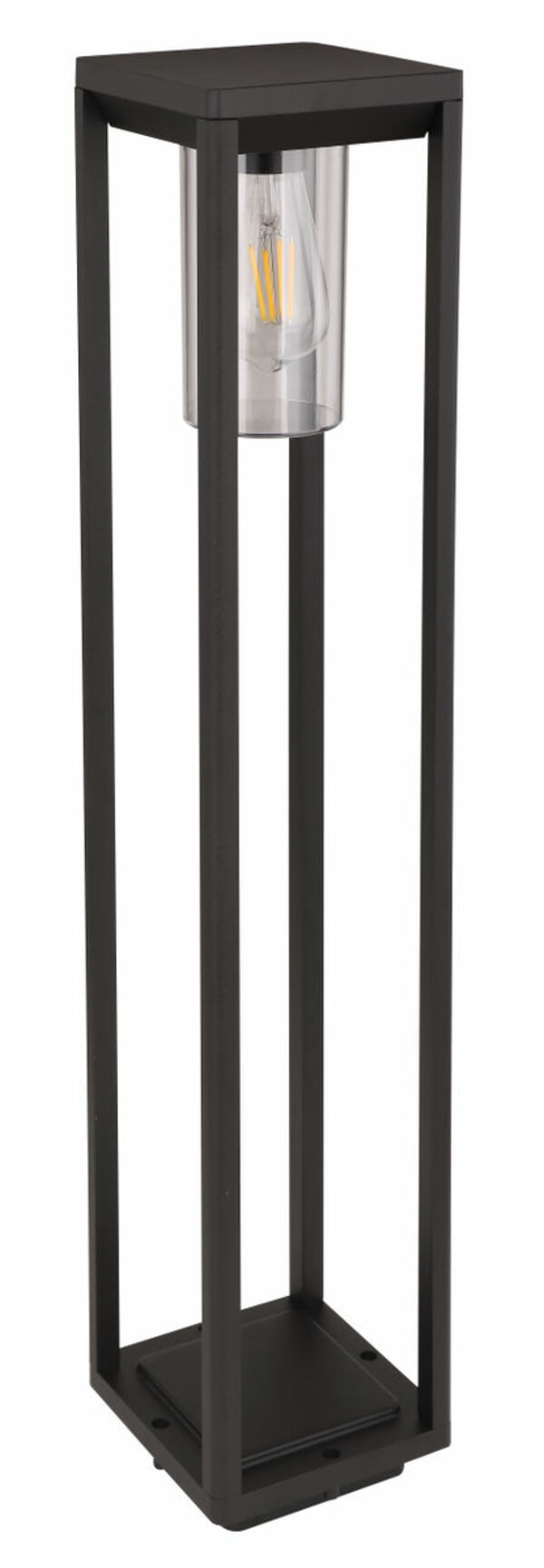 Bild 4 von Globo Lighting - CANDELA - Außenleuchte Aluminium Druckguss schwarz matt, 1x E27 LED