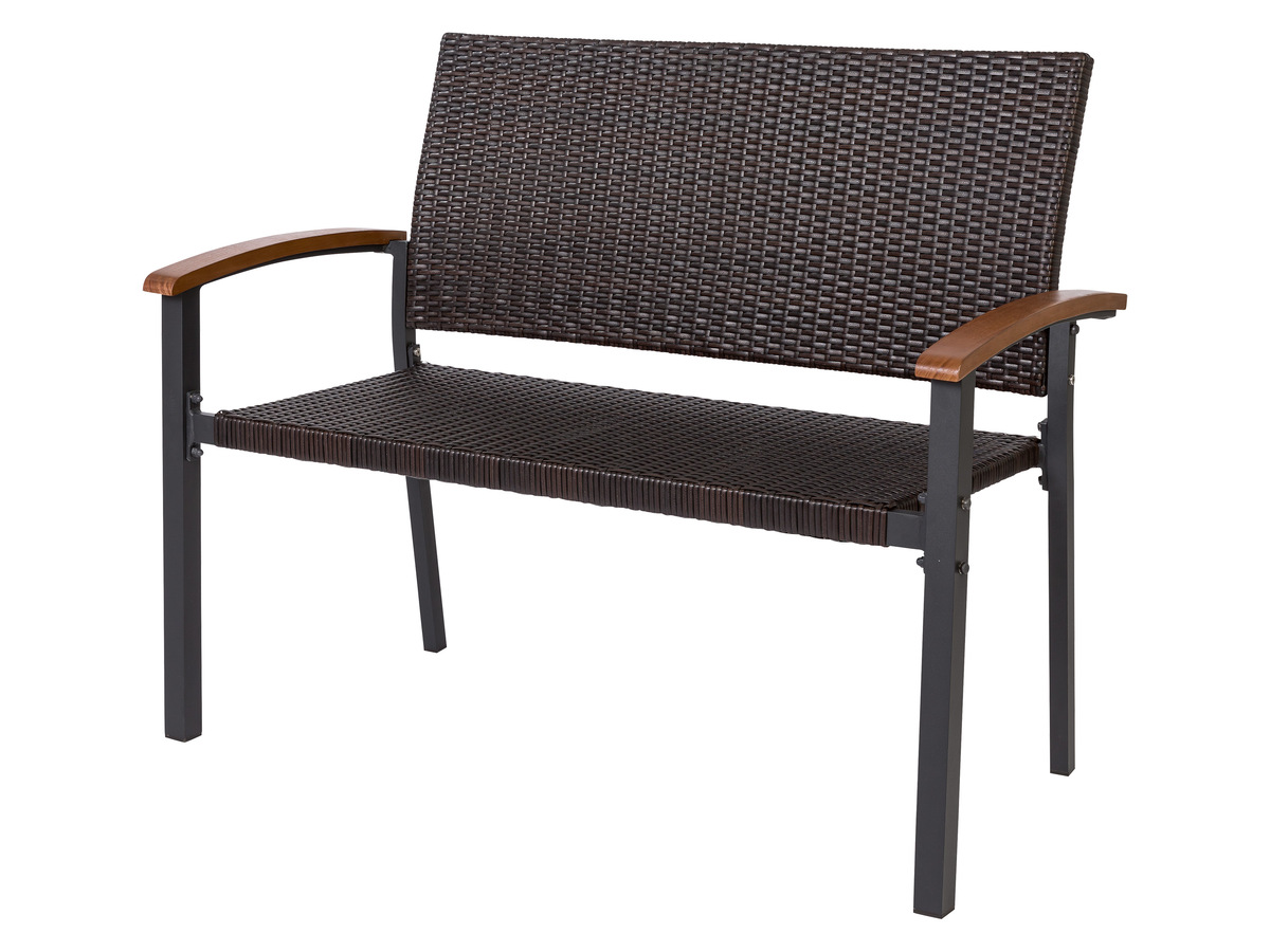 Bild 1 von LIVARNO home Geflecht Gartenbank »Valencia«