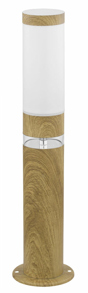 Bild 4 von Globo Lighting - JAICY - Außenleuchte Edelstahl holzoptik, 1x E27 LED