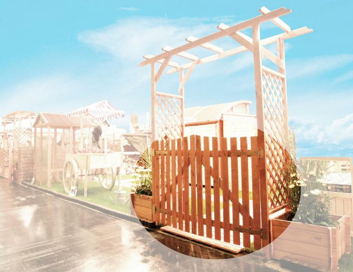 Bild 1 von Promadino Türen für Pergola "Bamberg"