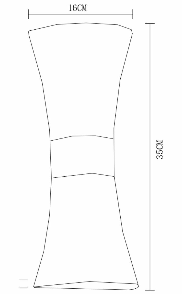 Bild 3 von Globo Lighting - SAN TANA - Außenleuchte Edelstahl, 2x E27 LED
