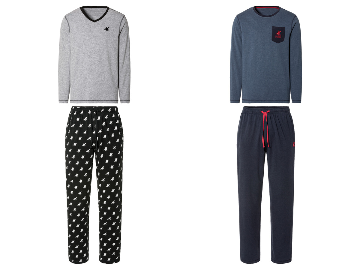 Bild 1 von LIVERGY® x Grand Polo Herren Pyjama, hoher Baumwollanteil