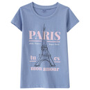 Bild 1 von Mädchen T-Shirt mit Eiffelturm-Motiv BLAU