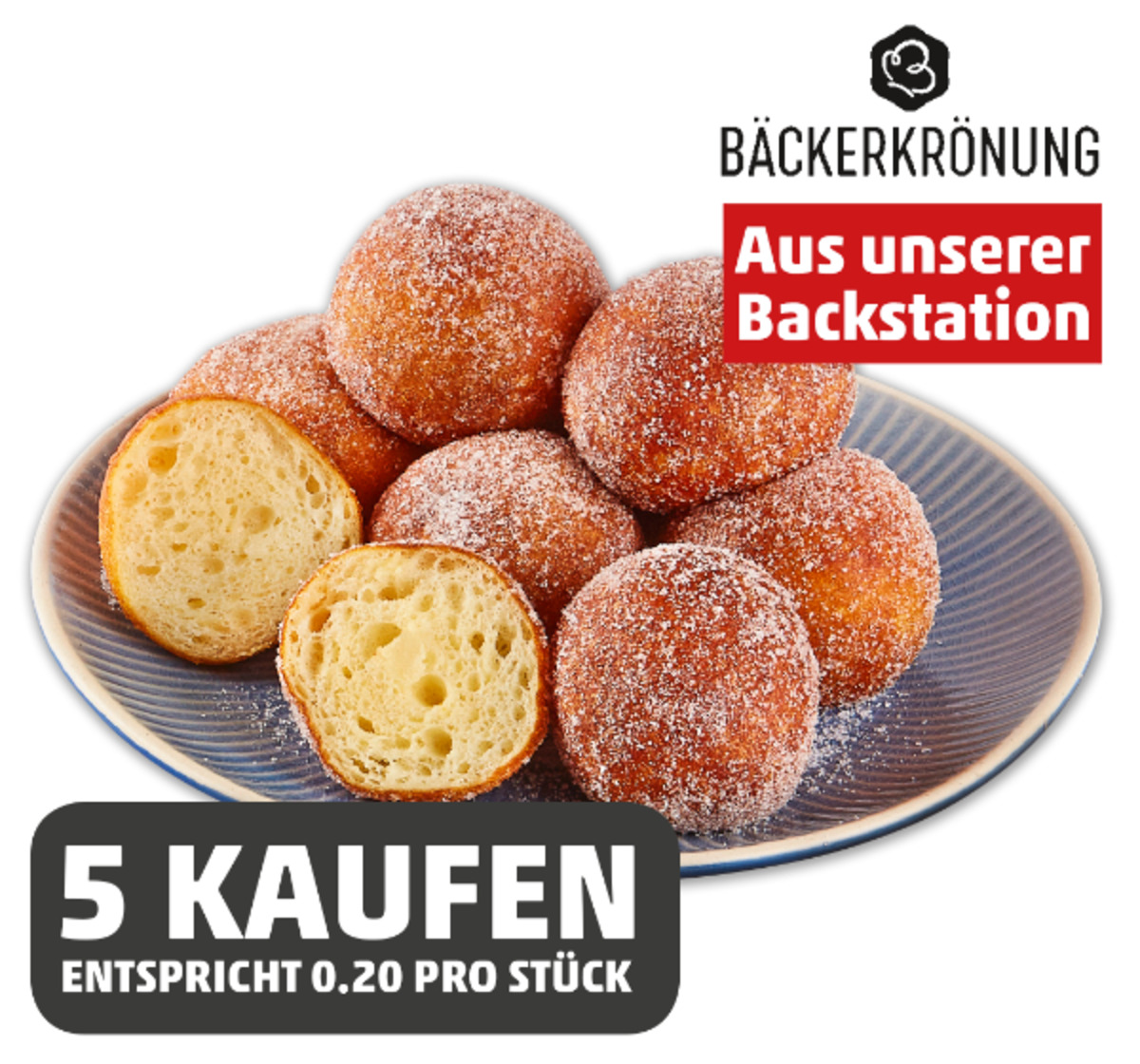 Bild 1 von BÄCKERKRÖNUNG Das luftig-lockere Quarkbällchen