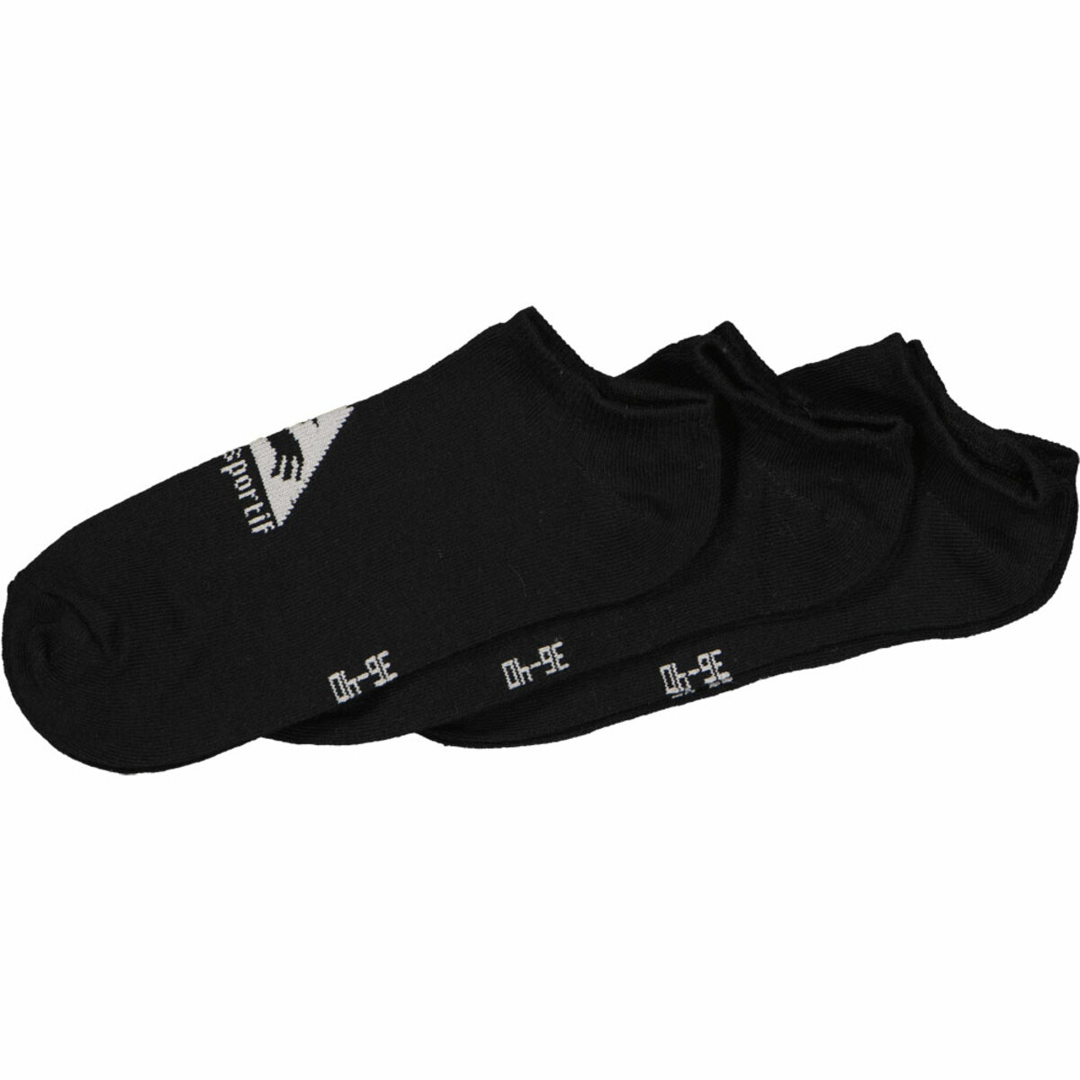 Bild 1 von Herren Sneakersocken 3er-Pack, Schwarz, 36/40
