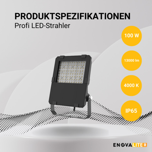 Bild 3 von LED-Fluter PRO, 100 W, 4000 K