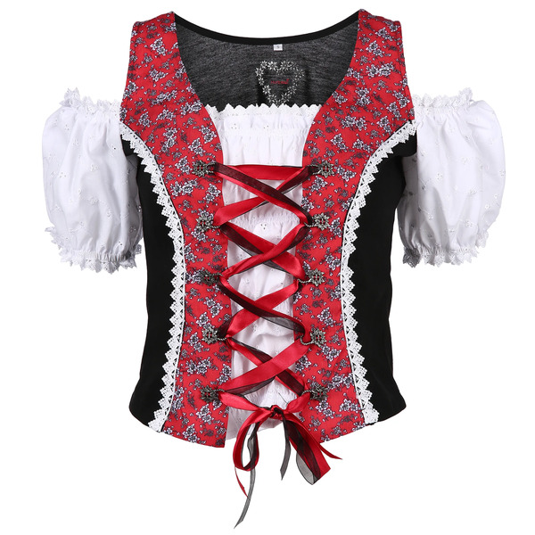 Bild 1 von Damen Trachten Miedershirt "Kati"
                 
                                                        Schwarz