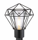 Bild 4 von Globo Lighting - HORACE - Außenleuchte Edelstahl schwarz, 1x E27 LED