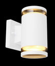 Bild 4 von Globo Lighting - ALCALA - Außenleuchte Aluminium weiß, 2x GX53 LED
