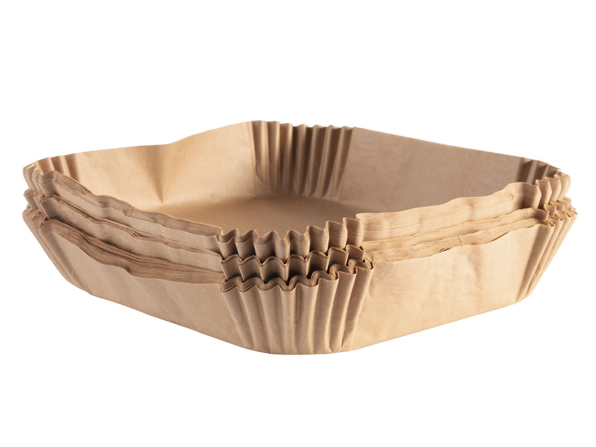 Bild 1 von GOURMETmaxx Backpapier-Schalen, für Heißluftfritteusen, 100 Stück