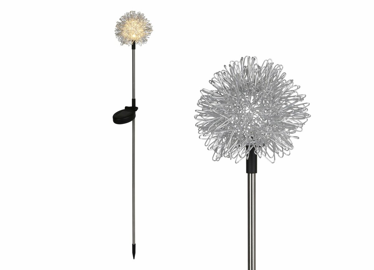 Bild 1 von Solarstecker Pusteblume 78cm Warmweiß