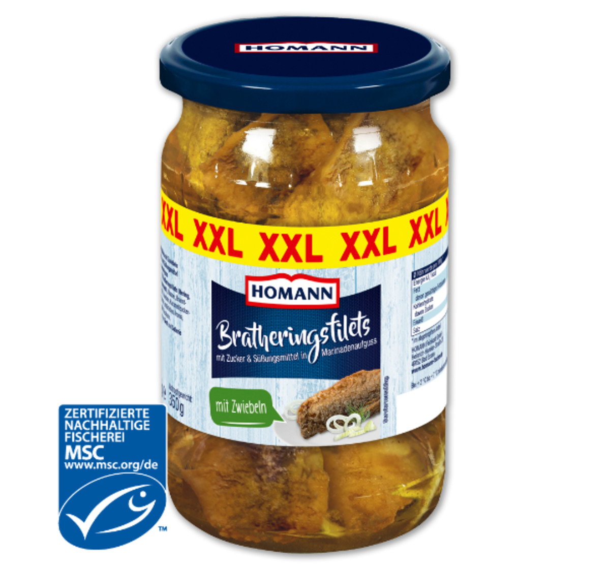 Bild 1 von HOMANN Bismarckhering oder Bratheringsfilets*