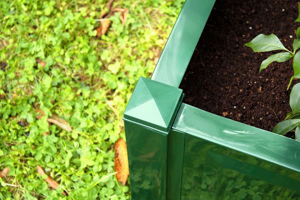 Bild 2 von KHW Pflanzkasten groß mit Spalier (2-teilig) 100 cm gün