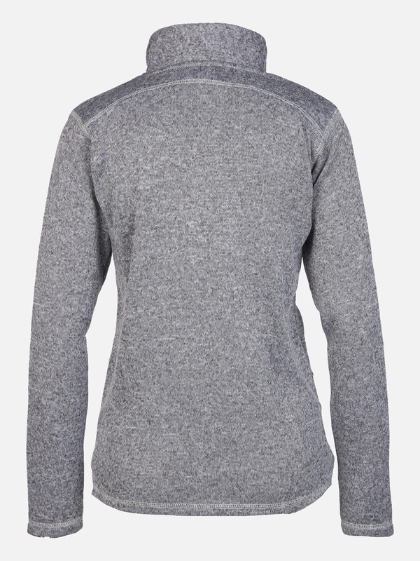 Bild 2 von Damen Strickfleecejacke mit Stehkragen
                 
                                                        Grau