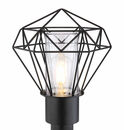 Bild 4 von Globo Lighting - HORACE - Außenleuchte Edelstahl schwarz, 1x E27 LED