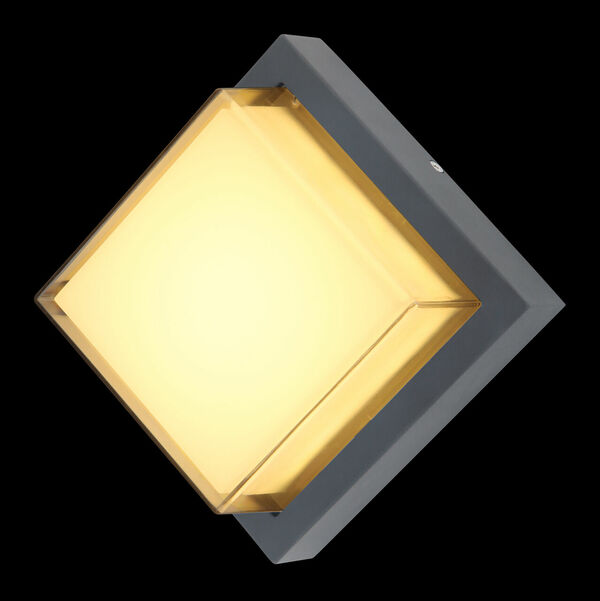 Bild 3 von Globo Lighting - JALLA - Außenleuchte Aluminium Druckguss anthrazit, LED