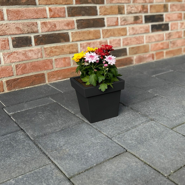 Bild 2 von Powertec Garden Pflanztopf „Vigo“ eckig - 4,0 L Anthrazit