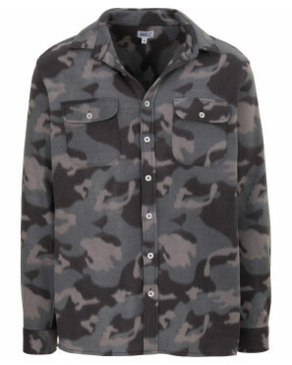 Bild 1 von Fleecehemd, X-Mail, Brusttaschen, dunkelgrau gemustert