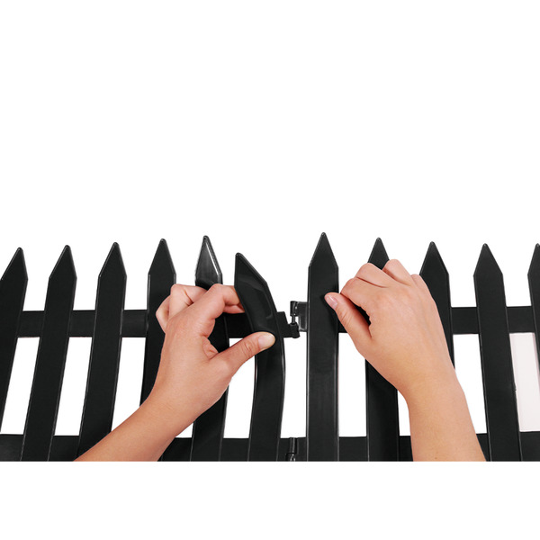 Bild 4 von POWERTEC GARDEN Zierzaun / Beeteinfassung Anthrazit